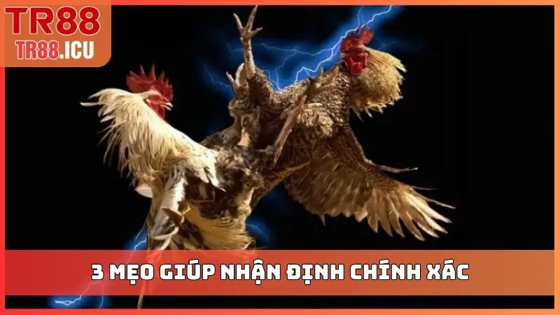 3 mẹo giúp nhận định chính xác