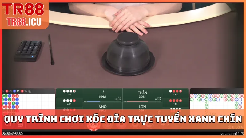 Quy trình chơi Xóc Đĩa trực tuyến tuyệt cú mèo