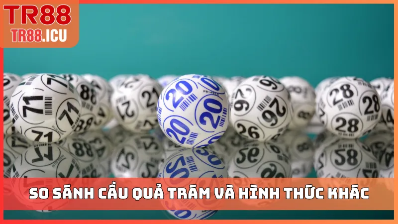 So sánh cầu quả trám và hình thức khác